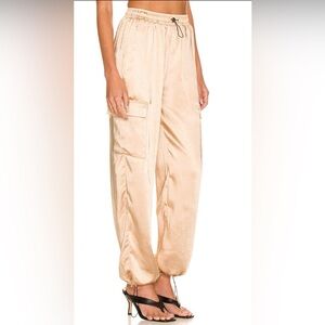 NWT! Superdown Rita Cargo Pant in Champagne / Size XS